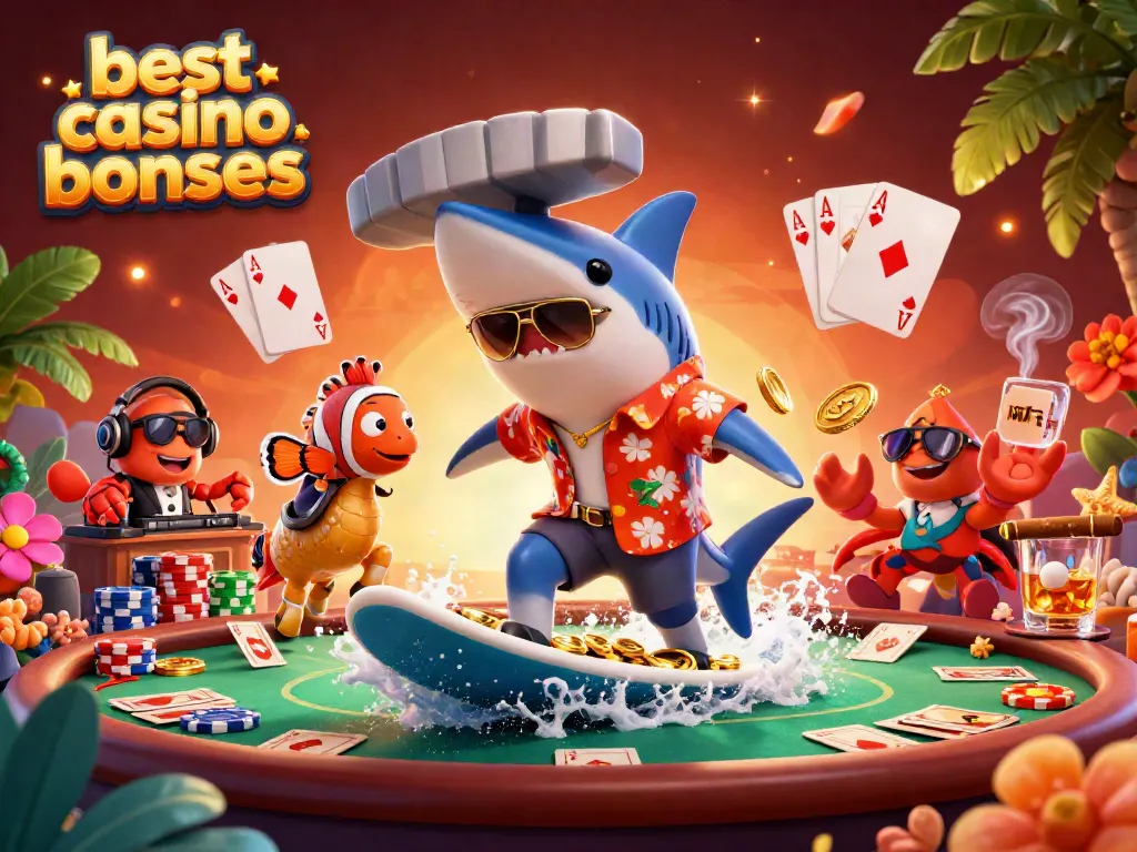 Experience the best casino bonuses through this vibrant gaming scene with thrilling characters.